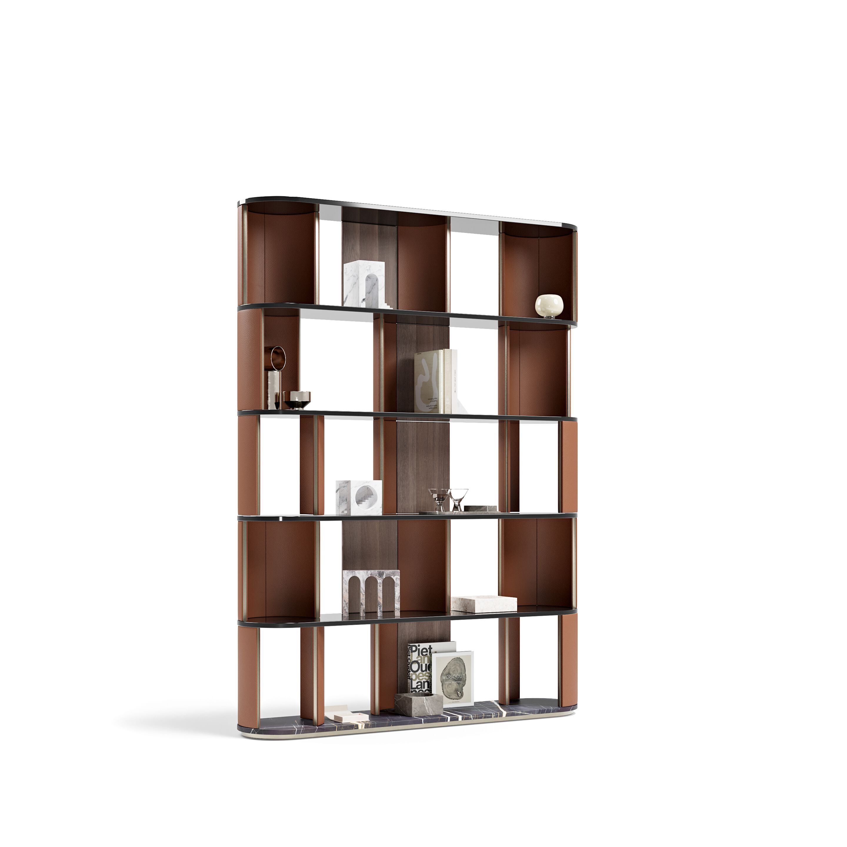 Деревянный настенный книжный шкаф Capital Collection SIPARIO ARCH-00077360 - Вид №1