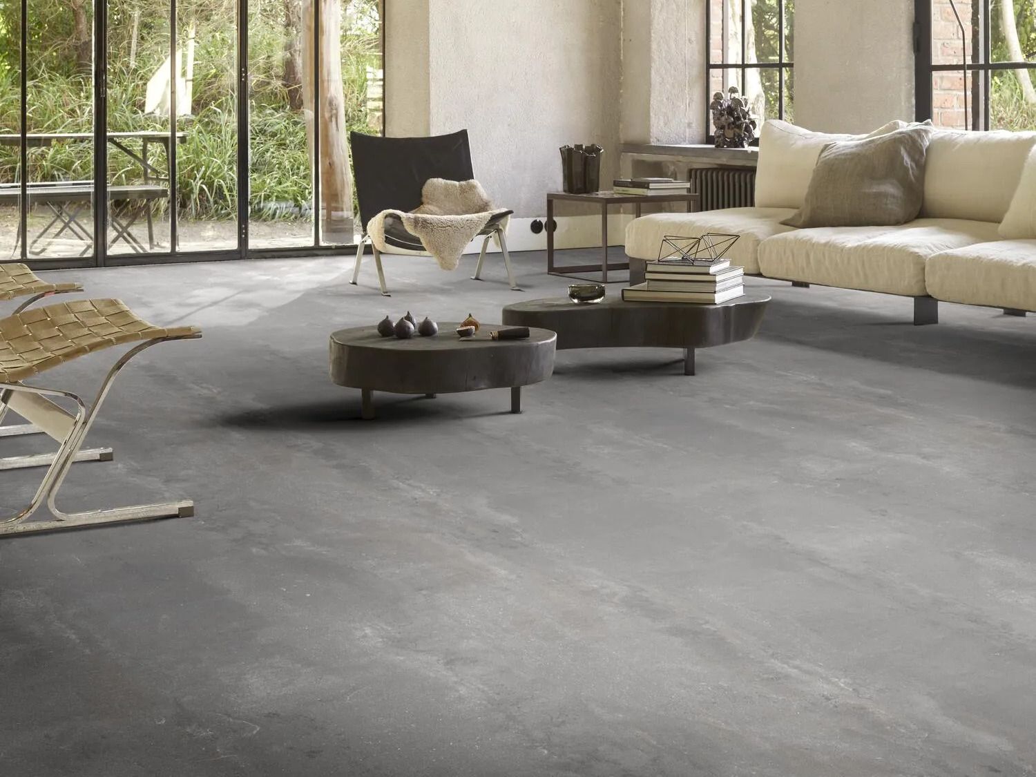 Противоскользящий виниловый пол с эффектом цемента BEAUFLOR Soho ARCH-00046530