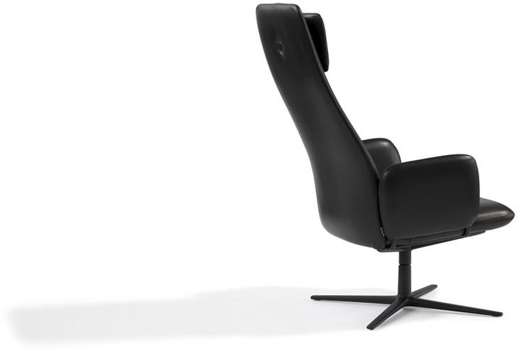 Blå Station Кожаное кресло с высокой спинкой Dundra O75as Bla Station - Вид №3