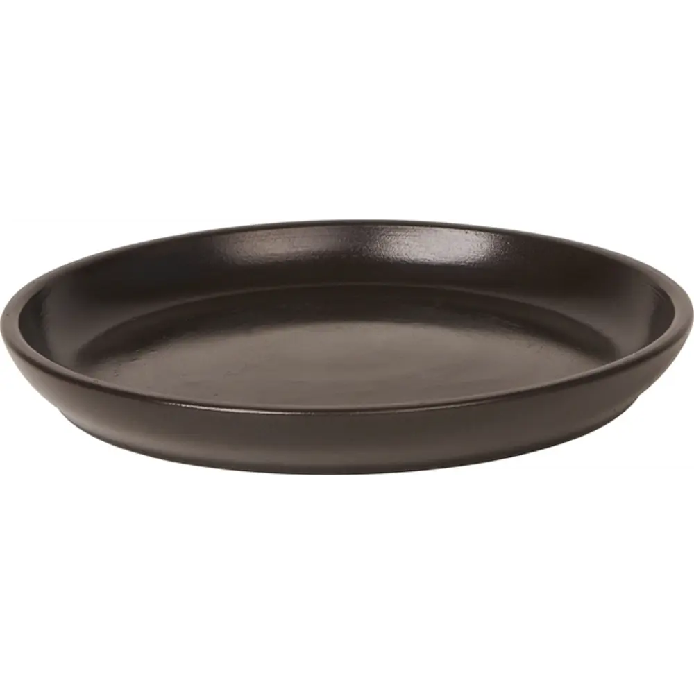 Поддон для горшка №5 ø17 см керамика тёмно-коричневый Santreyd STLM-2005786