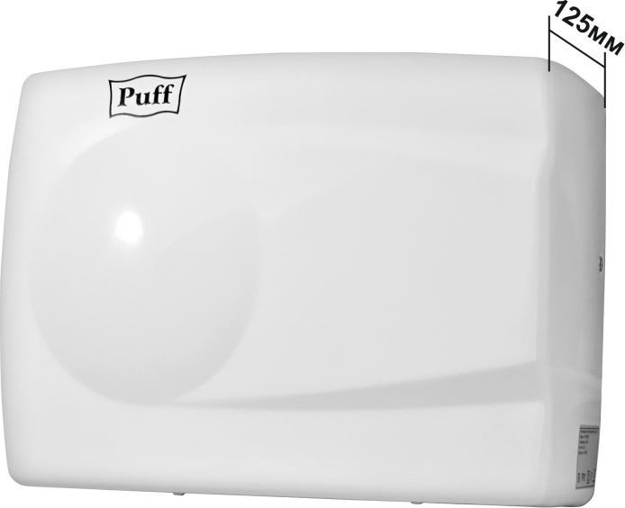 1401.333 Сушилка для рук антивандальная тихая 8828W PUFF  - Вид №7