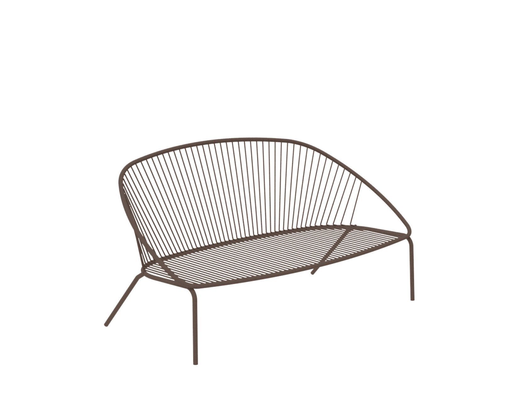 2-местный металлический садовый диван Vermobil Aria ARCH-00026821 - Вид №5