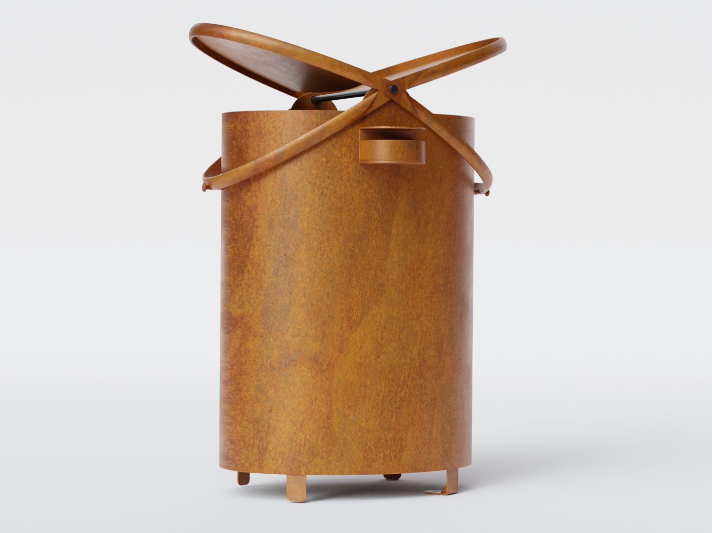 Держатель для мусора из листового металла с наружной крышкой CITYSì DANTI ARCH-00135712