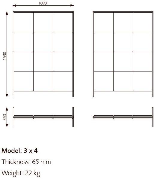 Glimakra of Sweden Отдельностоящая звукопоглощающая перегородка для офиса Sabine sun-id-1404435 - Вид №3