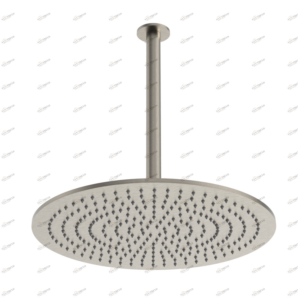 Graffio Круглая лейка душа Ø 400 мм с потолочным держателем 300 мм. GY815 