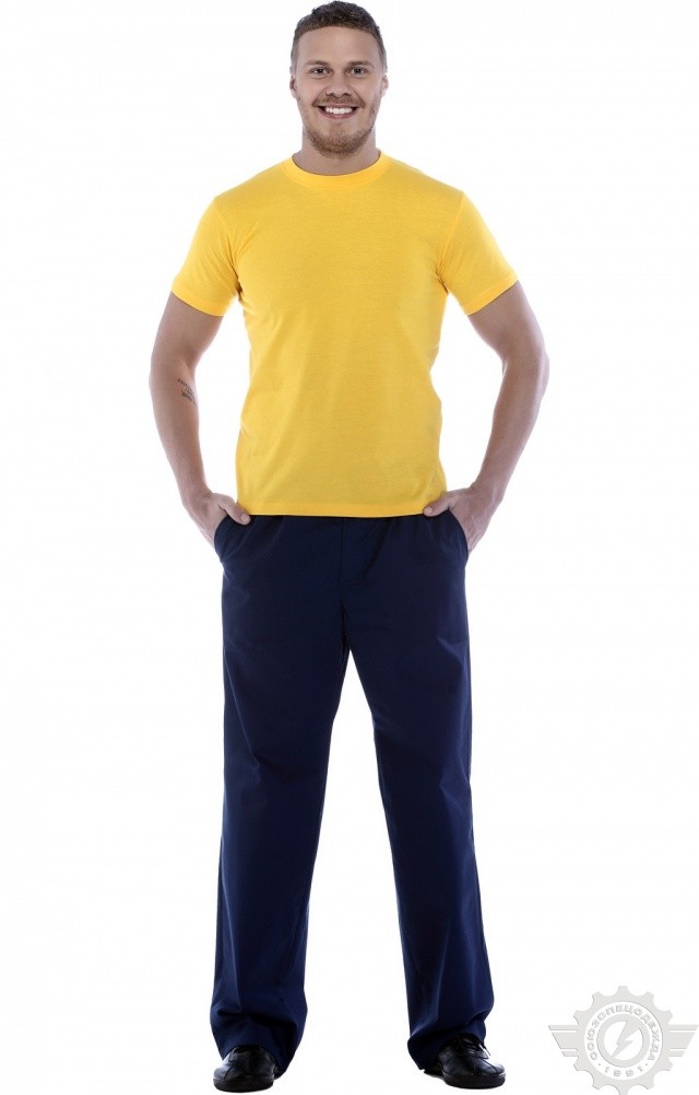 4958148 Футболка желтая  Одежда для официантов  размер XL (50-52) Спецодежда  - Вид №8