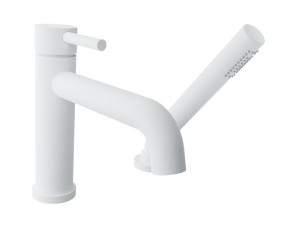 Смеситель для ванны с 2 отверстиями и ручным душем