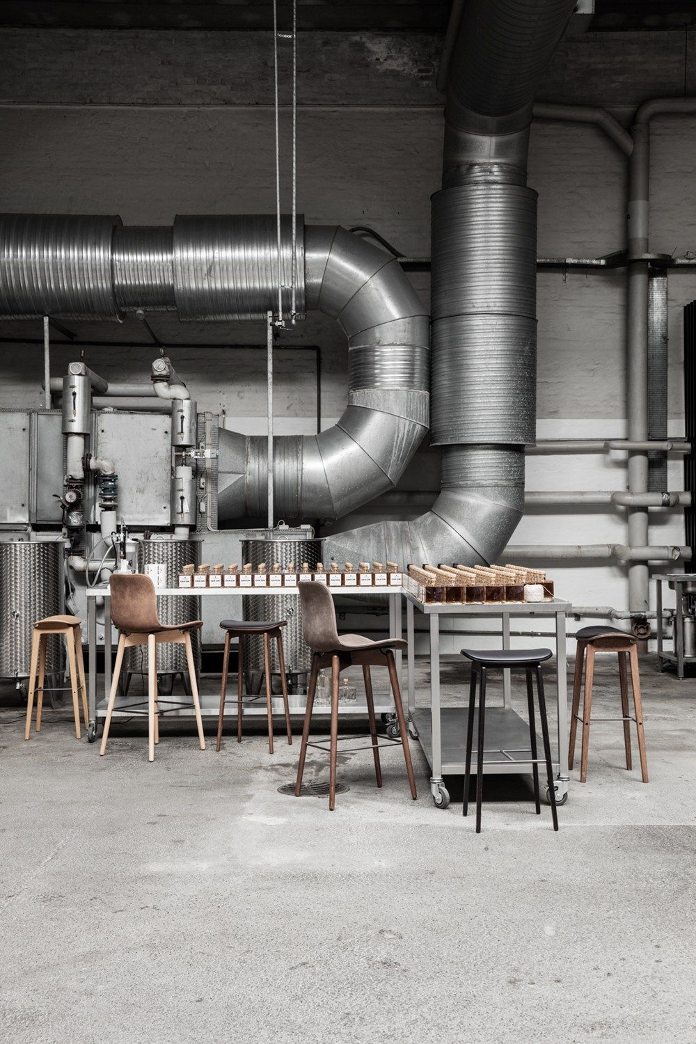 Высокий деревянный стул NORR11 NY11 ARCH-00112008 - Вид №5