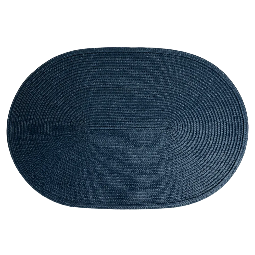 Салфетка под столовые приборы Vidage 45x30 см овальная полипропилен цвет синий STLM-2084182 - Вид №1
