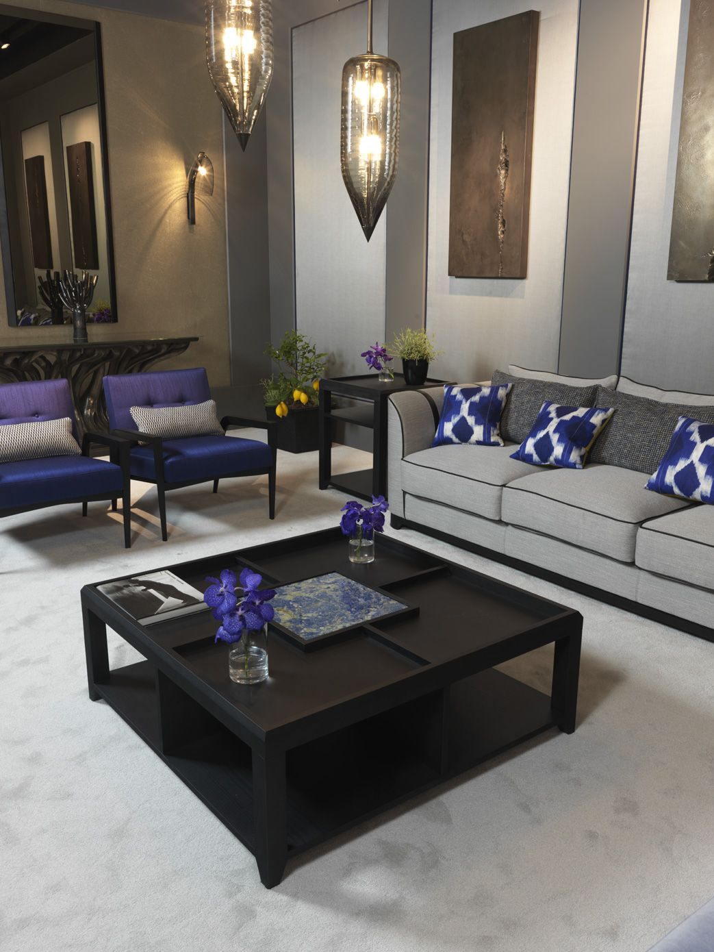 Деревянный низкий журнальный столик с отсеком для хранения Bellotti Ezio Delfi ARCH-00117367 - Вид №1