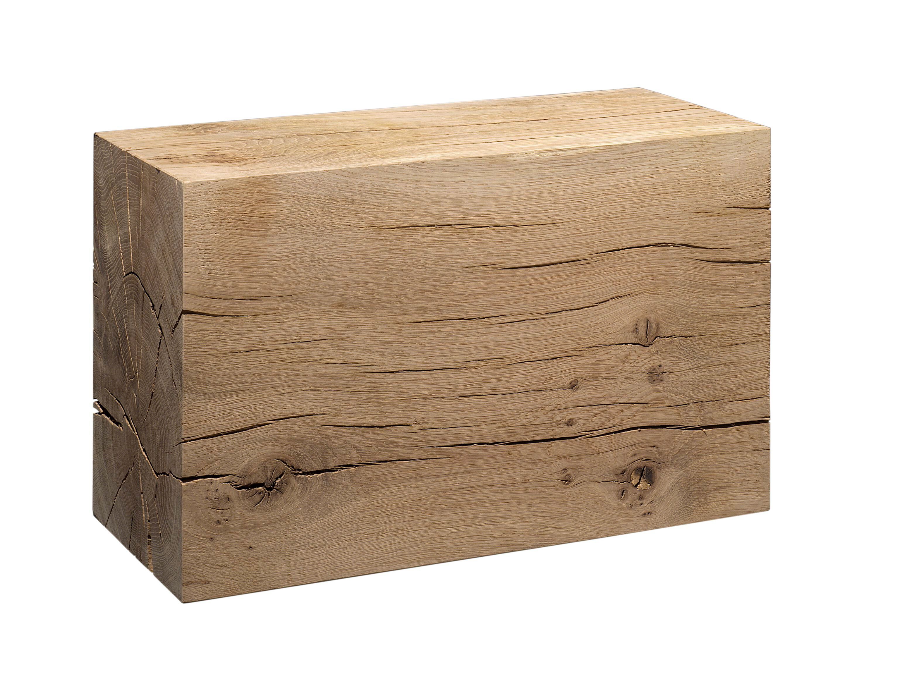 Дубовый стул / журнальный столик e15 RAW ARCH-00088323 - Вид №4