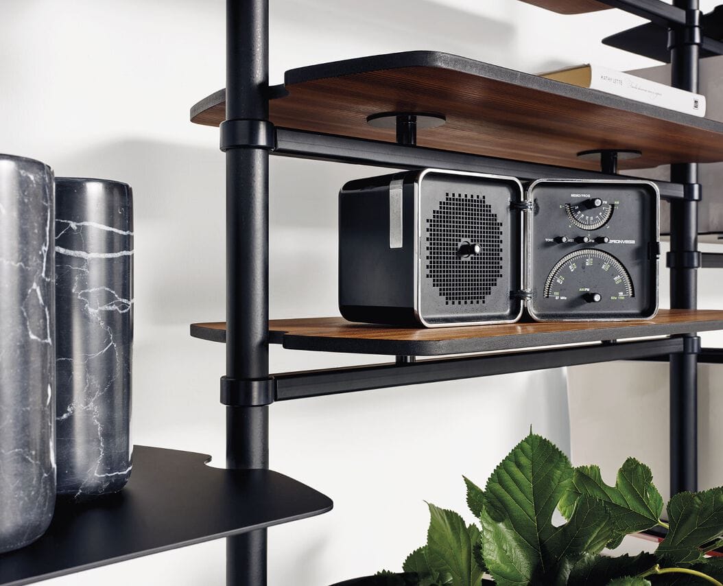 Окрашенный металлический секционный книжный шкаф Mogg LEVANTE ARCH-00097775 - Вид №1