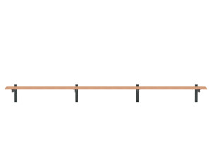 Скамейка для спортивных сооружений из бука