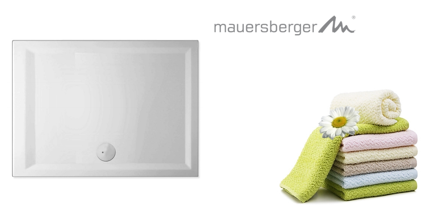 Mauersberger Душевой поддон акриловый суперплоский 100х70 LITOP SF 2010000601 - Вид №1