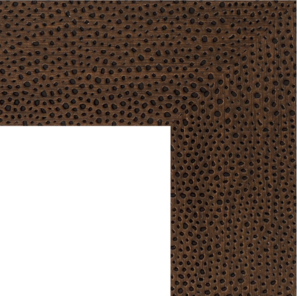 BY 6022 Зеркало напольное в багетной раме - бронзовая лава 90 mm EVOFORM Definite floor - Вид №5