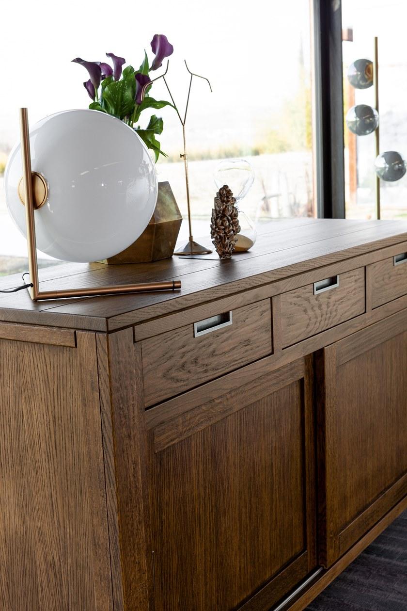 Devina Nais Комод с раздвижными дверцами и ящиками из массива дерева Holand sun-id-1385936 - Вид №1