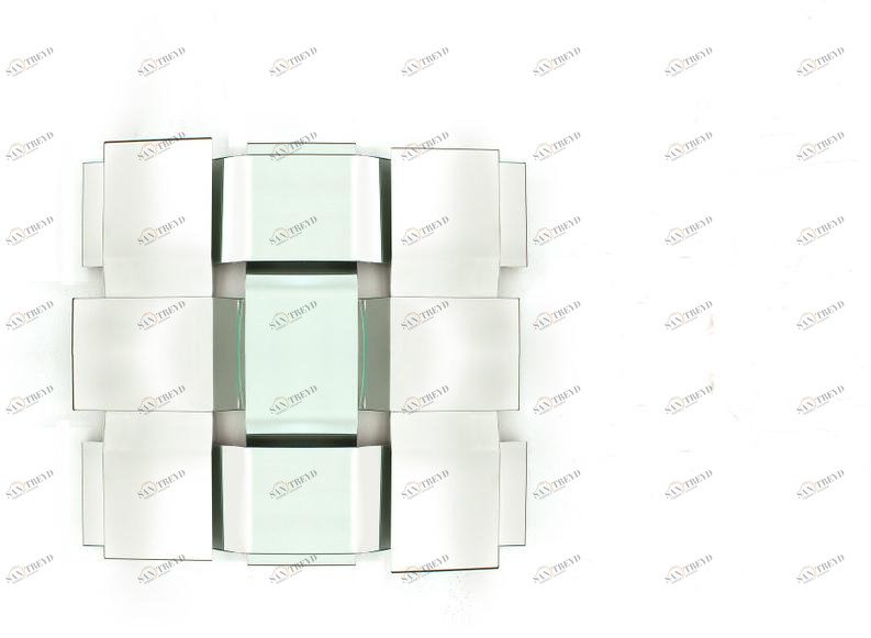 Tonin Casa Квадратное настенное зеркало  7521 