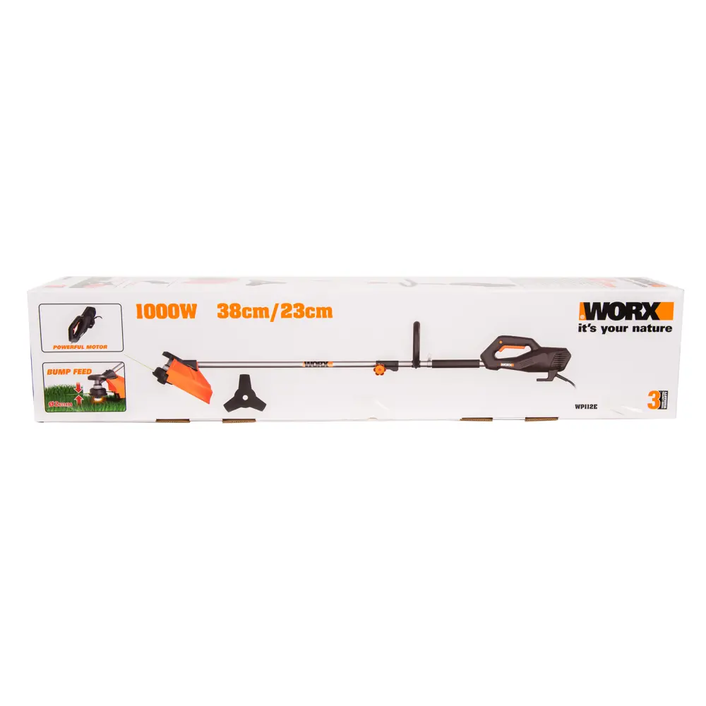 Электрический триммер WORX WP112E для идеального газона 82600076 STLM-0031106 - Вид №3