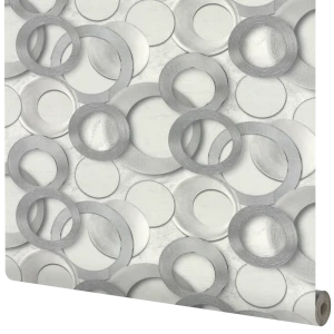 Обои флизелиновые Wall Decor Турин серые 1.06 м 75156-14 85310369 STLM-2086188