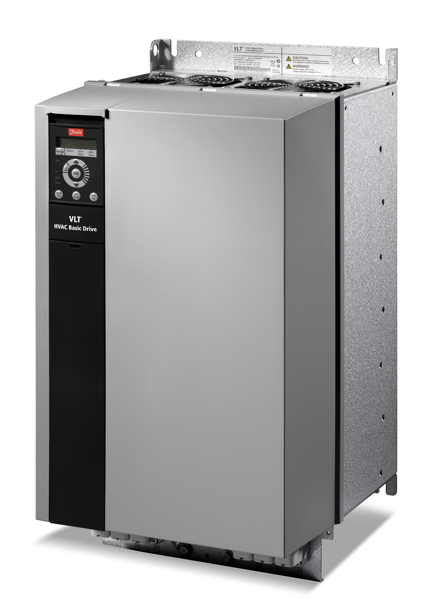 Danfoss VLT HVAC Drive Basic FC 101 — экономичные преобразователи частоты для инженерных систем зданий мощностью от 0,37 до 90 кВт FC-101P2K2T4E5AH2XAXXXXSXXXXAXBXCXXXXDX 131N0181  - Вид №8