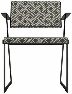 ZALABA Design Стул из ткани с подлокотниками Zulu