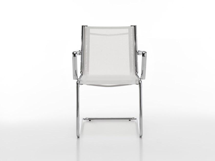 Manerba Сетчатое офисное кресло с подлокотниками Net U189g10 - Вид №1