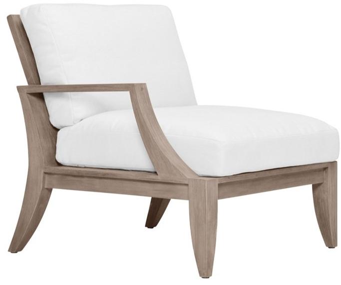 JANUS et Cie Правый / левый модуль из тика для модульного дивана Relais sun-id-1376825 - Вид №1