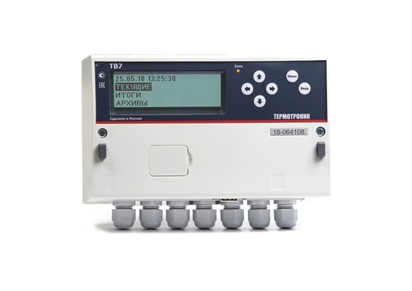 Danfoss Тепловычислитель ТВ-7М и аксессуары ТВ7-04.1M (1 тепл. ввод), RS232 187F9044  - Вид №1