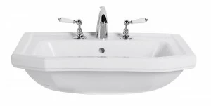 TB-AD-073 Накладная раковина под столешницу  овальная Traditional Bathrooms Art Deco