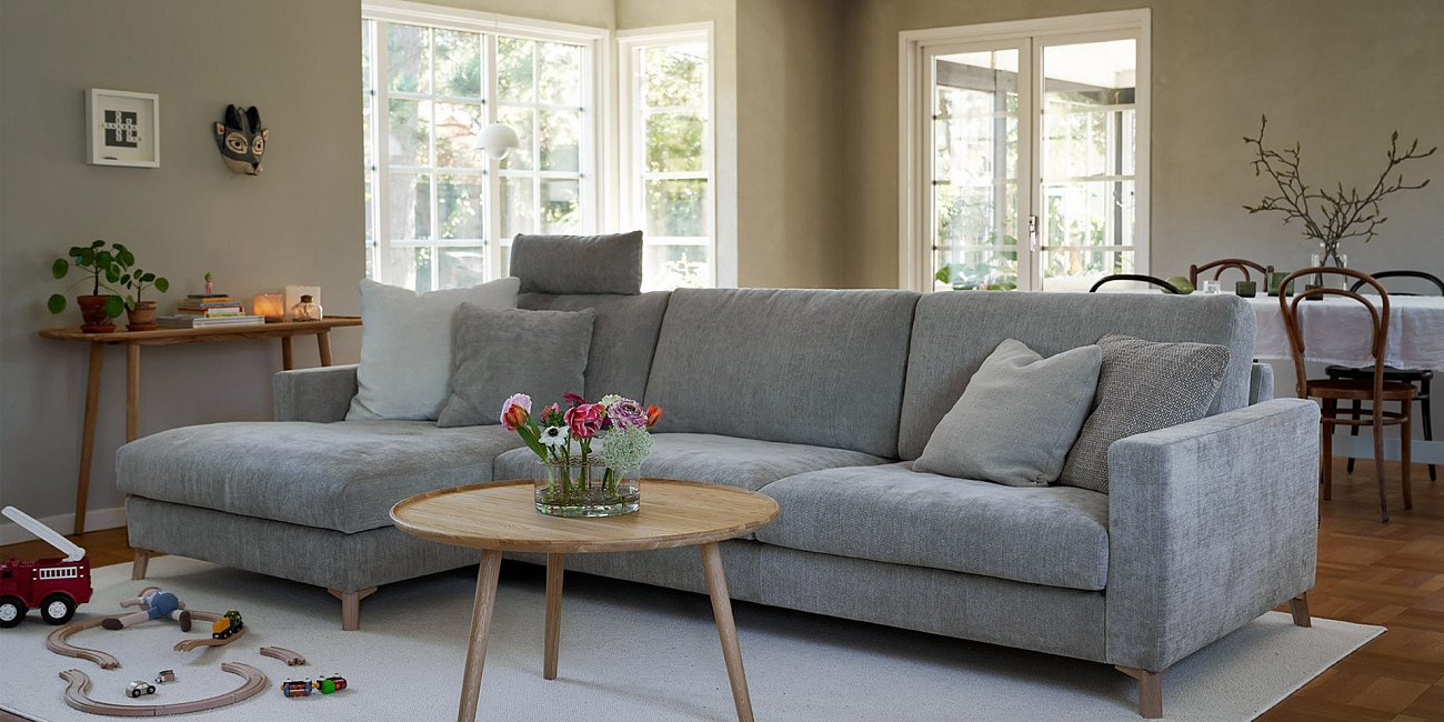 Диван Quattro угловой с левым модулем темно-серый SITS ДИЗАЙНЕРСКИЕ, QUATTRO 192298 Серый  - Вид №10