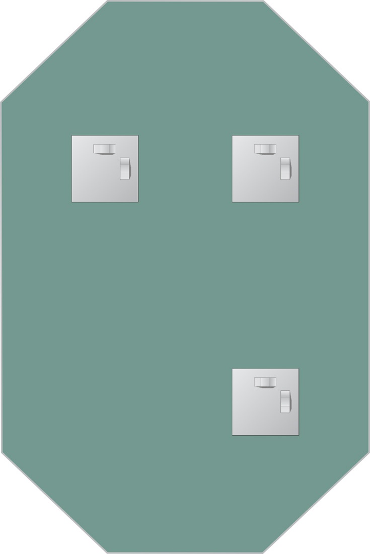 BY 0077 Зеркало со шлифованной кромкой EVOFORM Primary - Вид №2