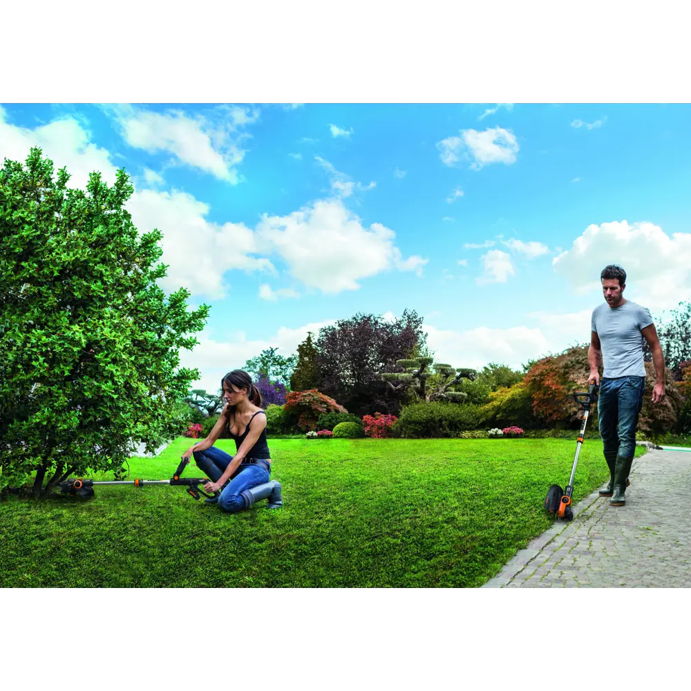 Аккумуляторный триммер Worx WP165E 20В с зарядным устройством 89348845 STLM-0966670 - Вид №13