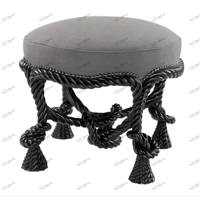 Пуф Lucent от Eichholtz серый EICHHOLTZ ДИЗАЙНЕРСКИЕ, EICHHOLTZ 061308 Серый 