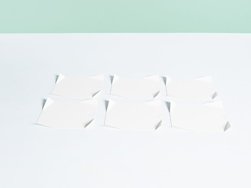 Квадратная металлическая тарелка для коктейлей Giacopini Pliè ARCH-00043244 - Вид №5