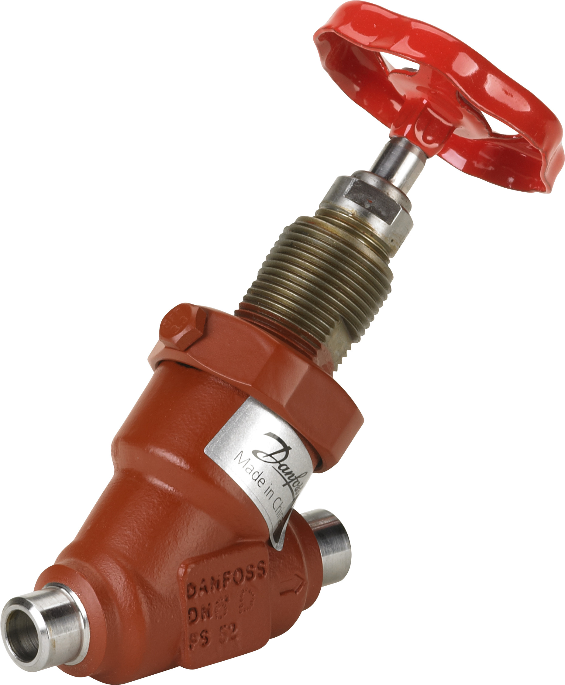 Danfoss SVA-S — запорные клапаны со стандартным штоком SVA-S 10 A STR CAP Запорный клапан 148B5131  - Вид №1