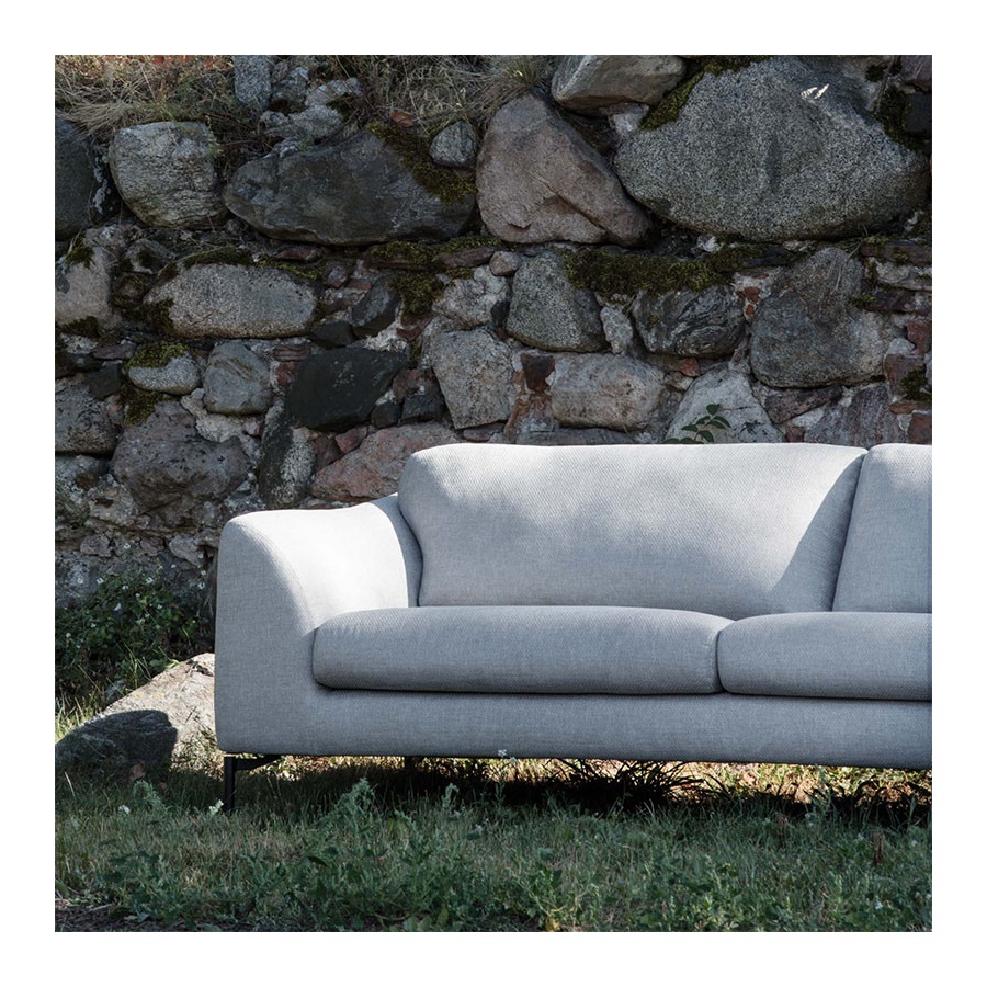 Диван Klara, трехместный, светло-серый Sits S1311 - Вид №1