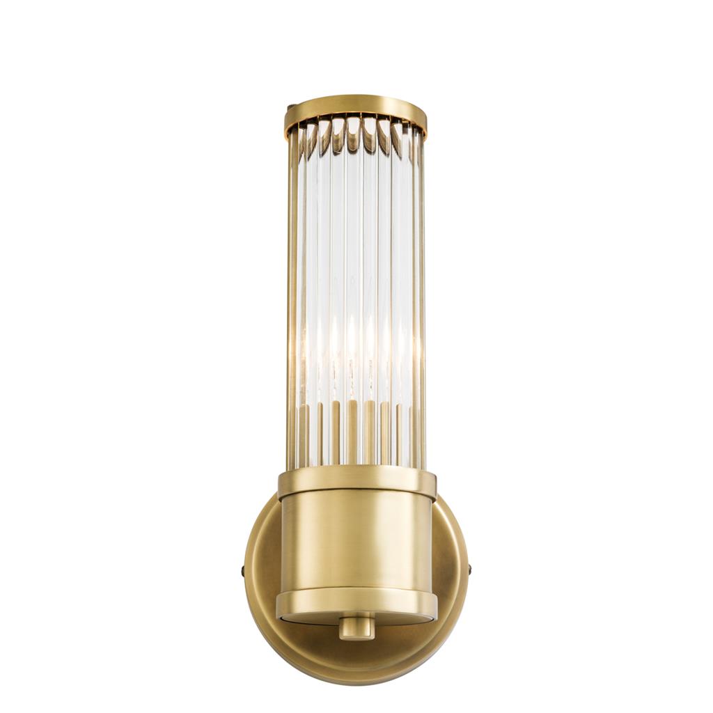Светильник настенный золотистый Wall Lamp Claridges Single 111015 EICHHOLTZ  00-3882663 Золото  - Вид №1