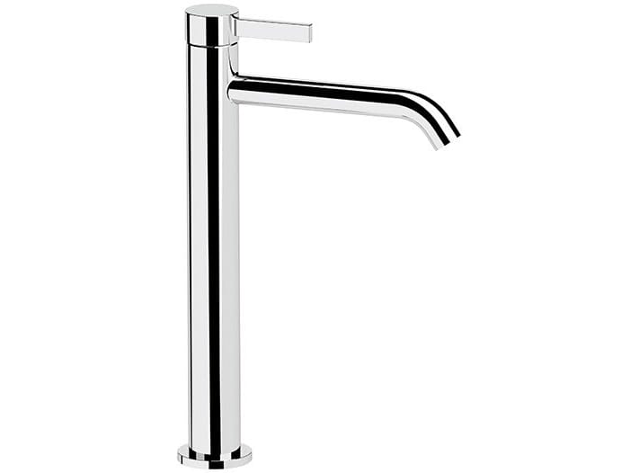 Однорычажный высокий смеситель для раковины без слива Remer Rubinetterie метрическая ARCH-00147795