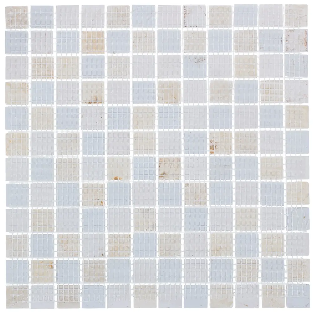 Мозаика Kreaforta из стекла и мрамора для ванной и кухни 30×30 см 89412211 STLM-1567994 - Вид №3