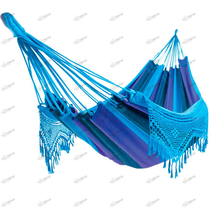 Подвесной гамак двухместный синий Ocean IMPEX  132201 Синий 