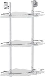 LUX 073 Полка угловая 3-х ярусная 28 cm FBS Luxia