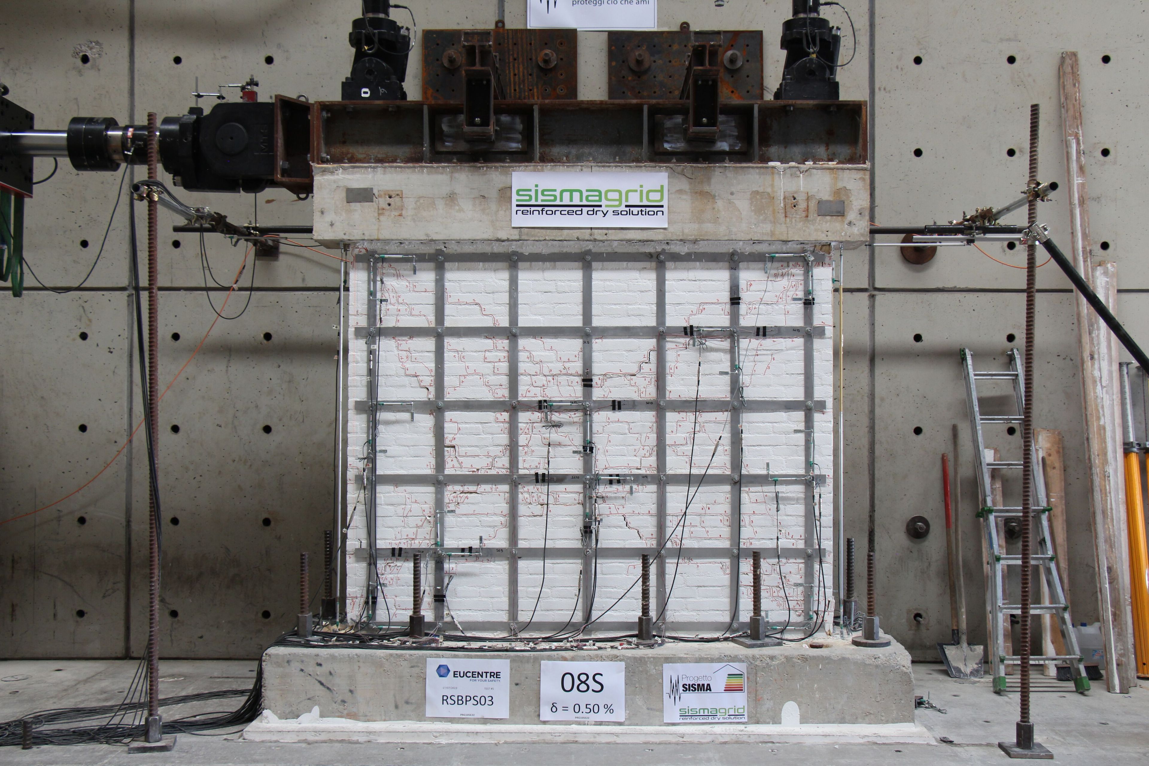Сухой стальной сейсмической арматуры Progetto Sisma SISMAGRID ARCH-00138802 - Вид №5