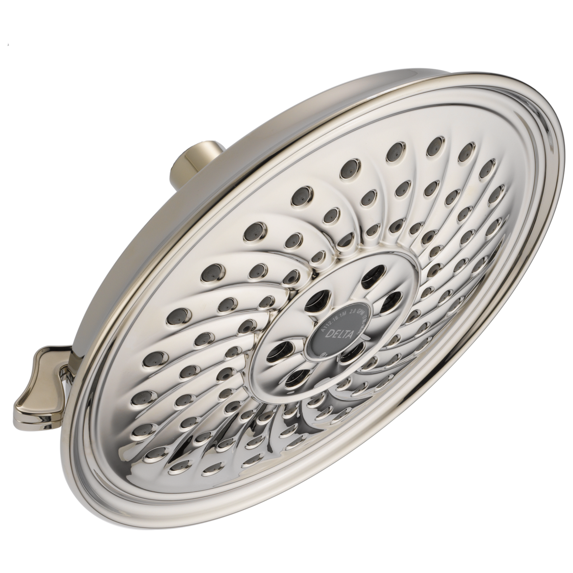 52687-PN H2Okinetic® 3-х позиционная душевая лейка Raincan Delta Faucet Universal Showering Полированный никель 