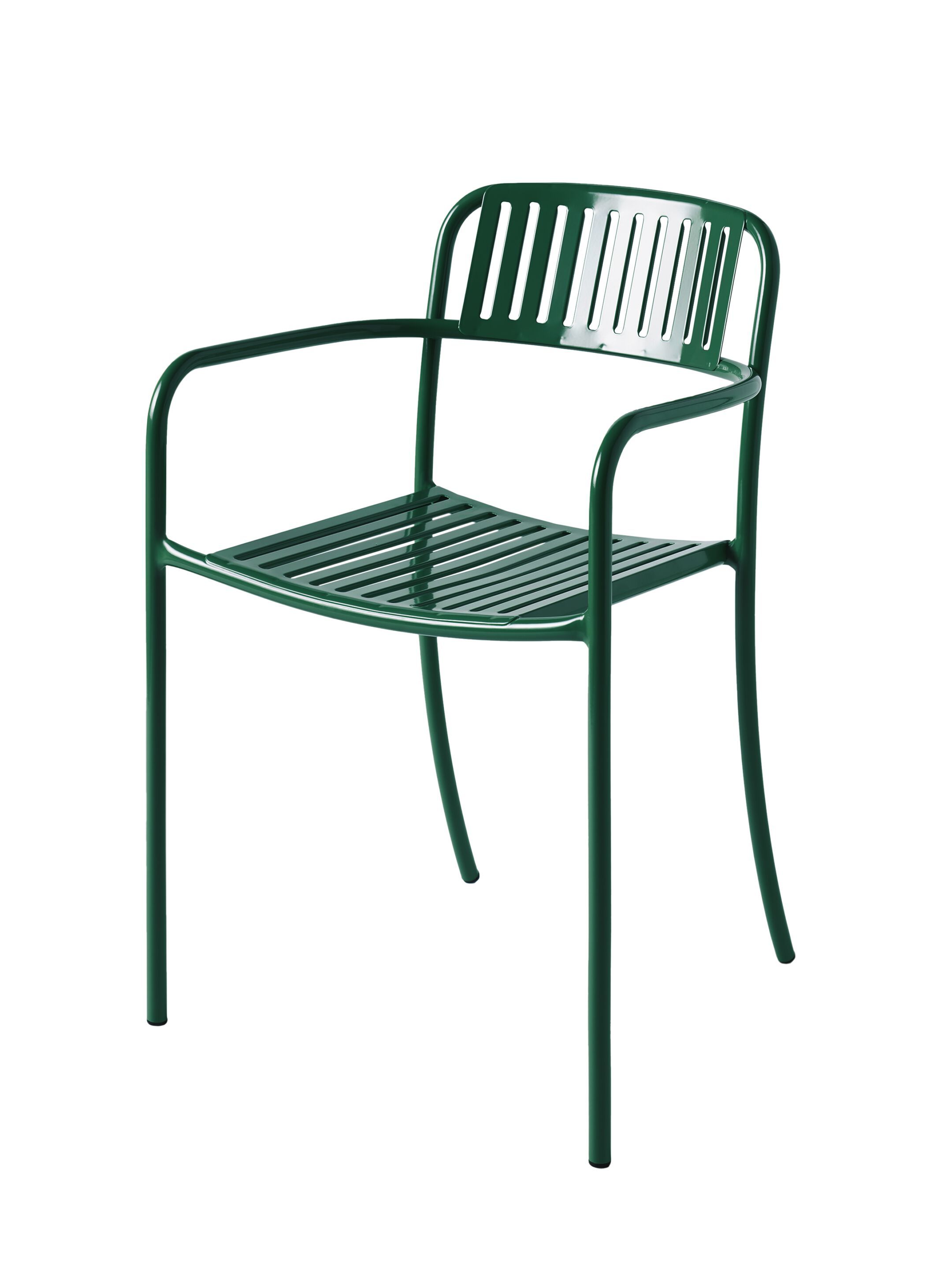 Садовый стул из нержавеющей стали с подлокотниками Tolix ARCH-00034312 - Вид №6