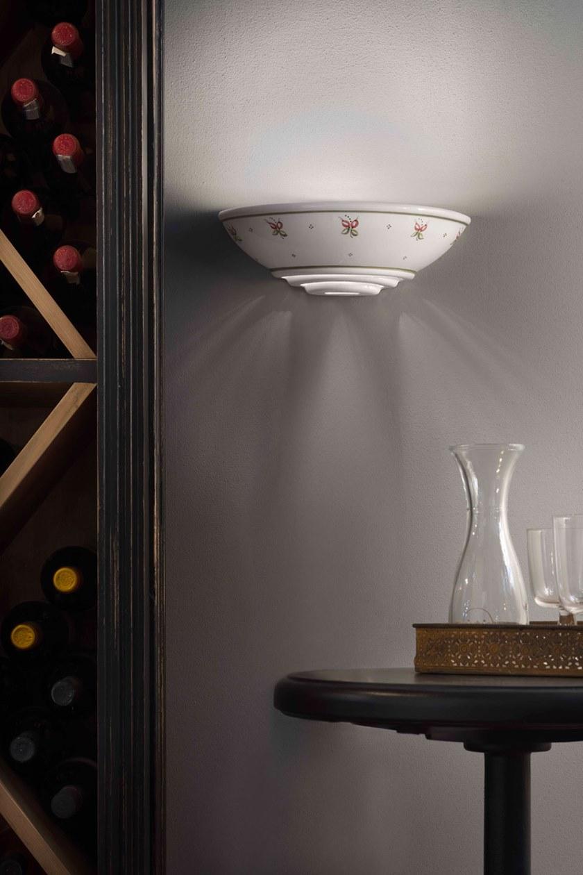 FERROLUCE Настенный светильник прямого и отраженного света из керамики Trieste C093 - c093/27 - Вид №1