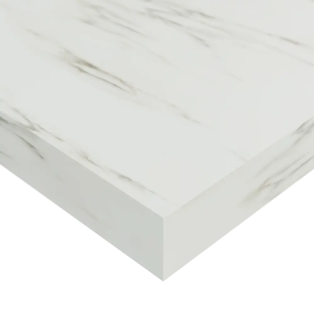 Полка настенная Spaceo White Marble 23x23.5 см МДФ цвет белый мрамор 82877520 STLM-2037786  - Вид №3