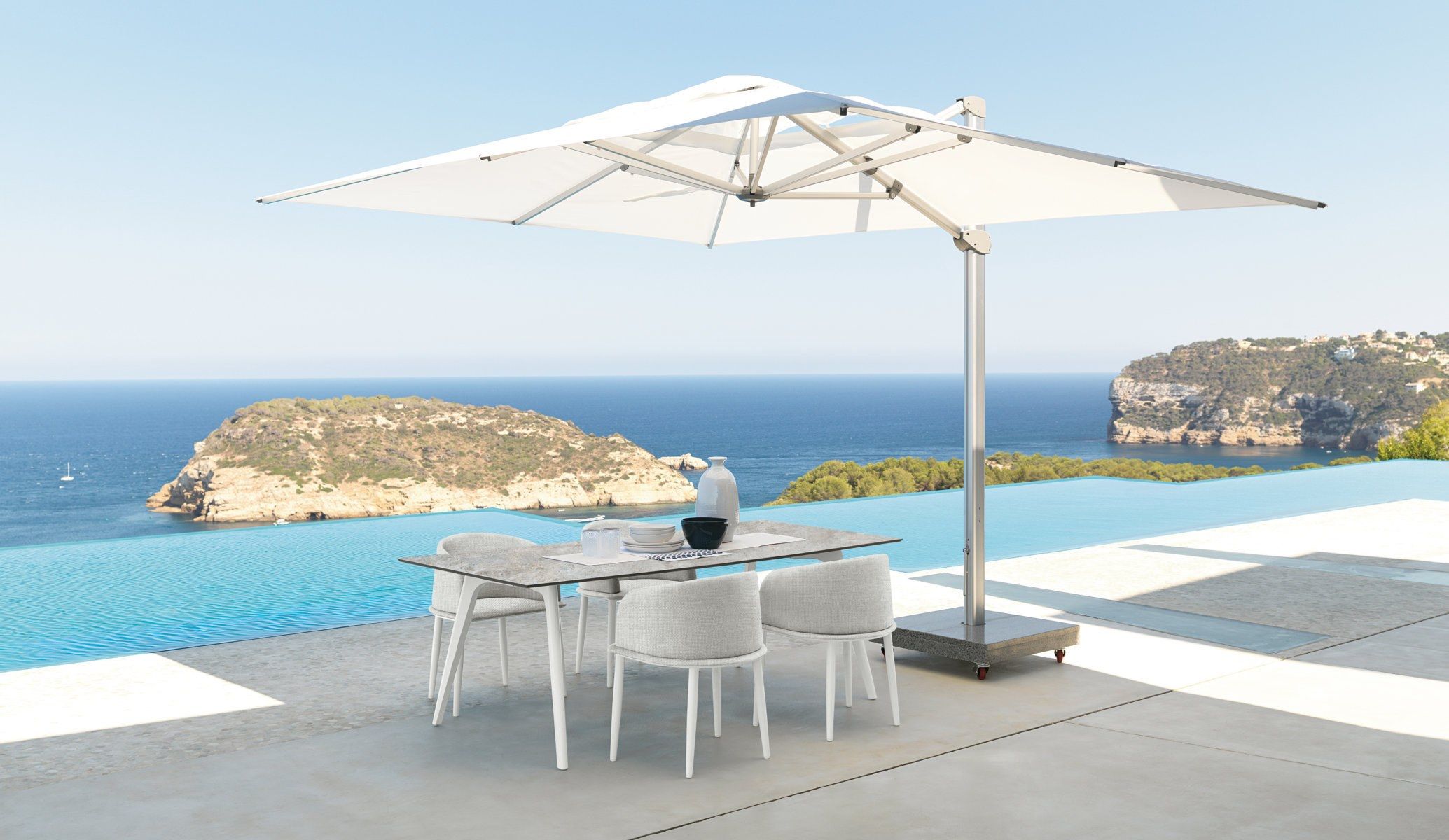 Прямоугольный садовый стол Talenti CleoSoft-alu ARCH-00053354