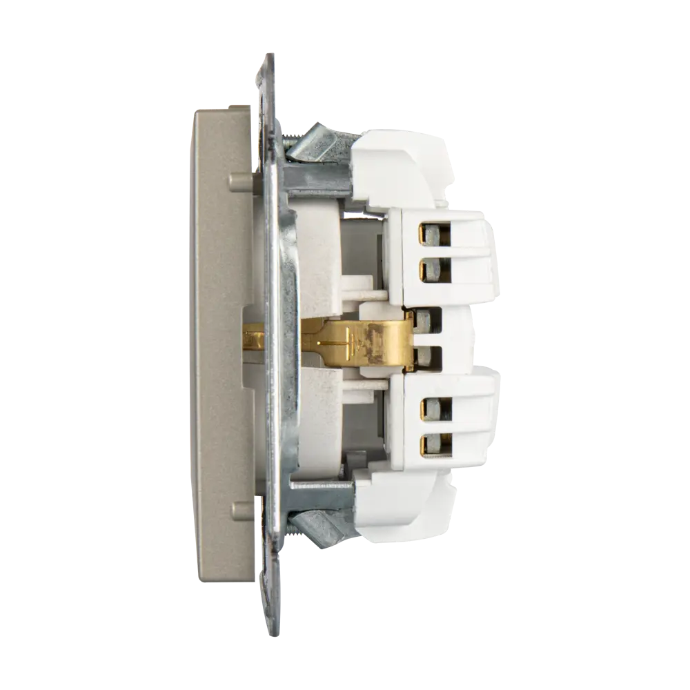 SYSTEME ELECTRIC W59 Deco — розетка скрытого монтажа с защитными шторками 82797854 STLM-1117327 - Вид №4