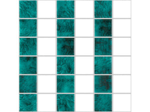 Внутренняя и наружная стеклянная мозаика