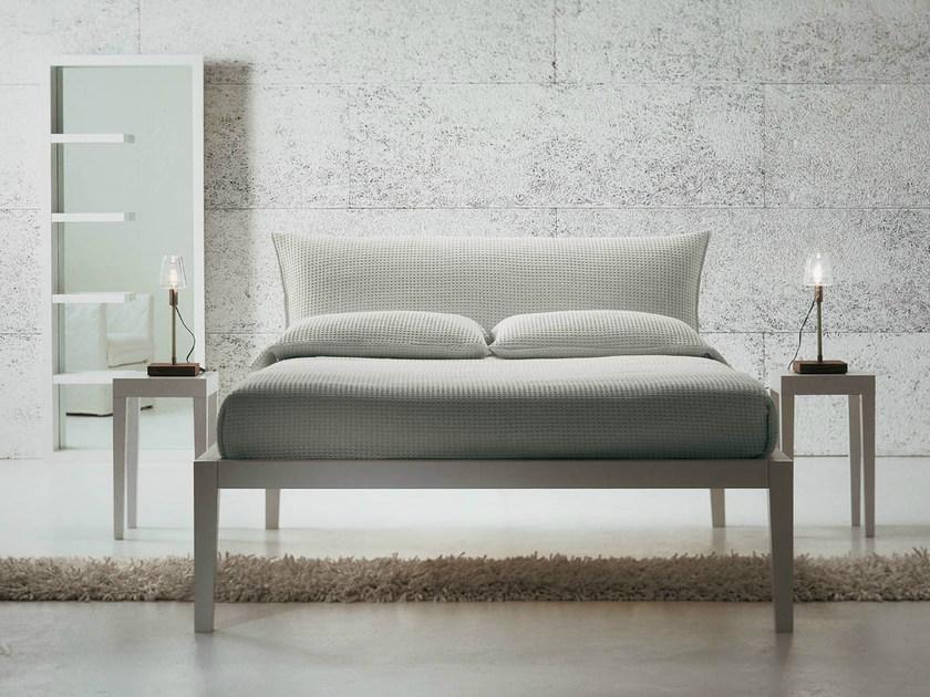 Casamania & Horm Двуспальная кровать из дерева дуба с мягким изголовьем Moheli sun-id-1420874 - Вид №2